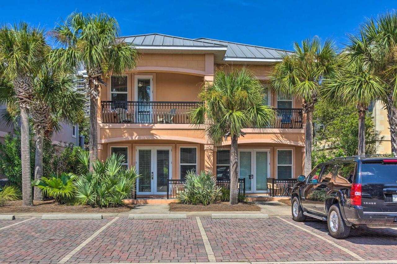 Bright And Modern Townhome Steps To Miramar Beach! 德斯廷 外观 照片