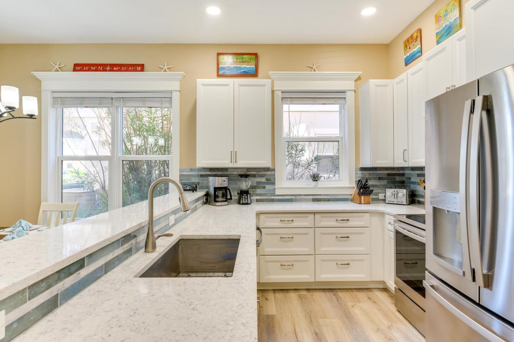 Bright And Modern Townhome Steps To Miramar Beach! 德斯廷 外观 照片