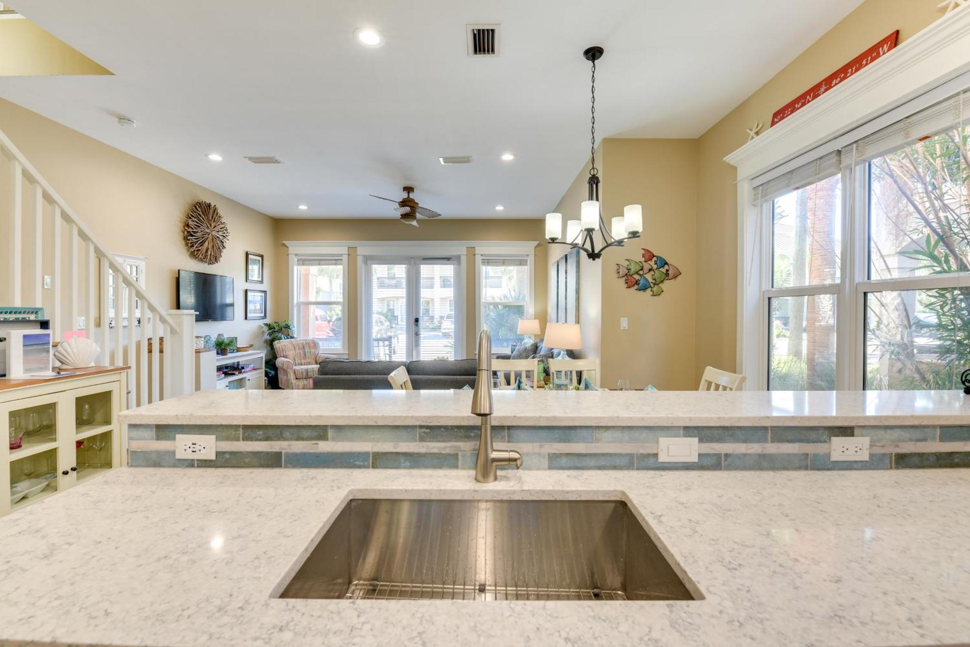 Bright And Modern Townhome Steps To Miramar Beach! 德斯廷 外观 照片