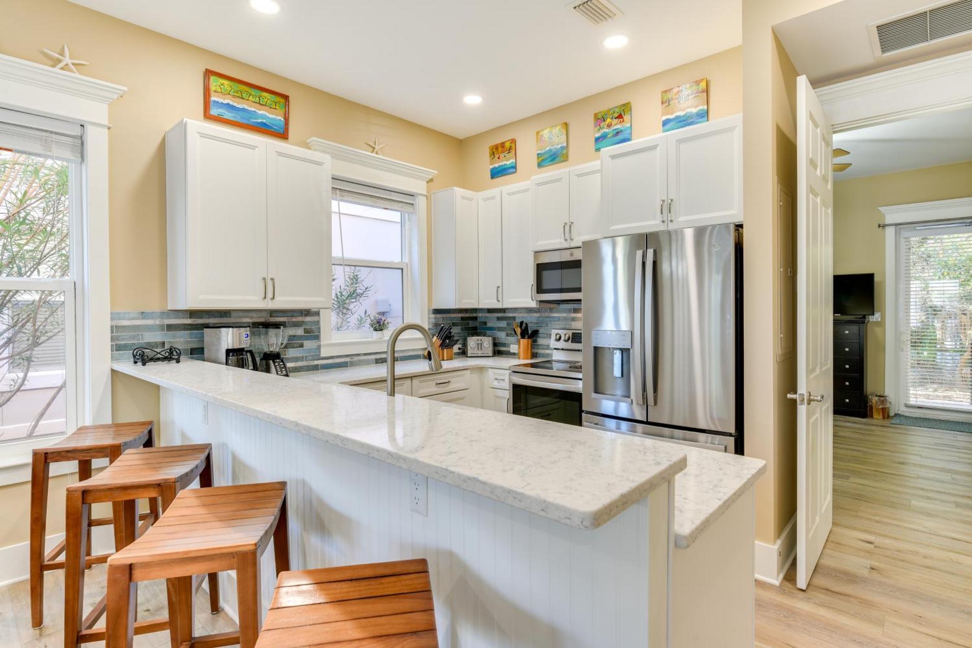Bright And Modern Townhome Steps To Miramar Beach! 德斯廷 外观 照片