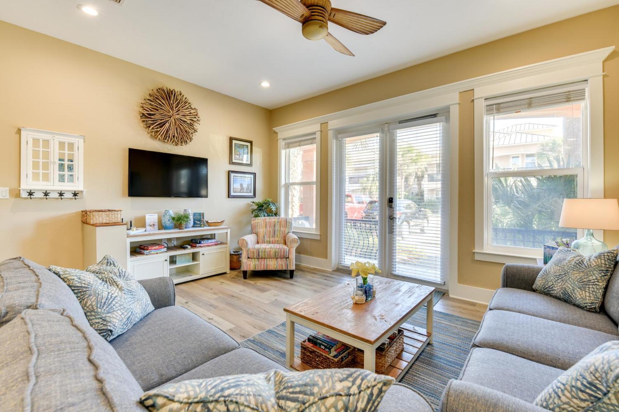 Bright And Modern Townhome Steps To Miramar Beach! 德斯廷 外观 照片